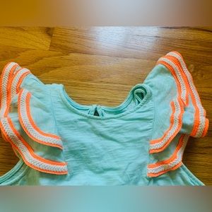 Cat&Jack 100% cotton girl summer top EUC